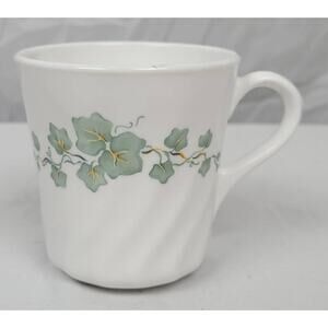 Corning Ware Corelle Callaway Swirl Ivy Tea Coffee Cup Mug